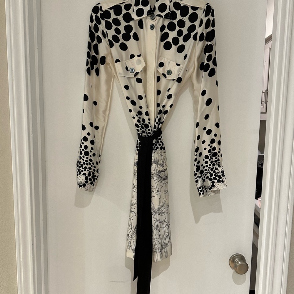 Polka Dot Shirt Dress